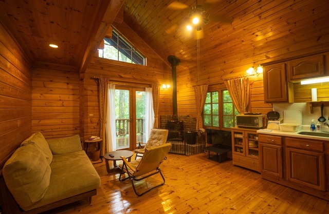 Close to Nasu no Mori log house BBQ on the deck - clover villa/Nasu-gun Tochigi