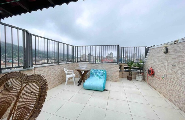 Cobertura Guarujá, Enseada. 500 mts do mar p/10 pessoas