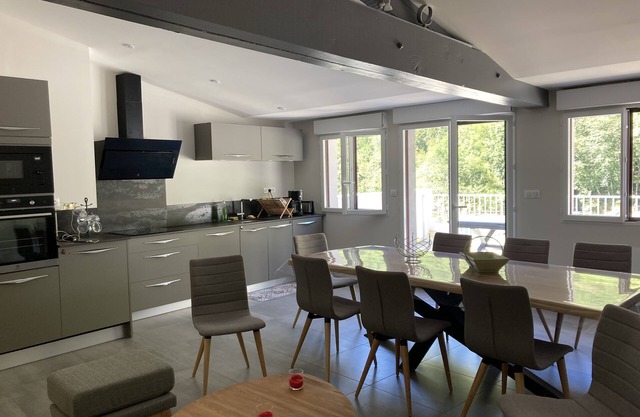 Cœur Barèges duplex 4 bedrooms, top floor residence, terrace overlooking the valley