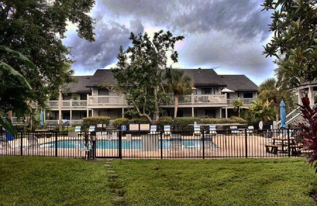 Convenient location with tasteful decorated condo with many amenities