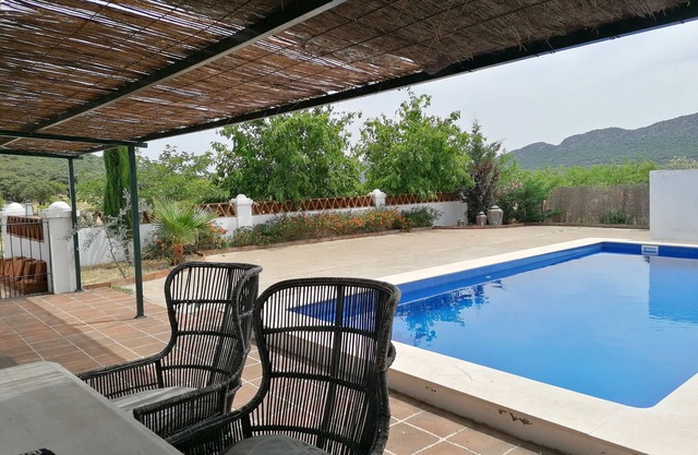 Cortijo farm Dehesa in Extremadura, Mérida (Spain)