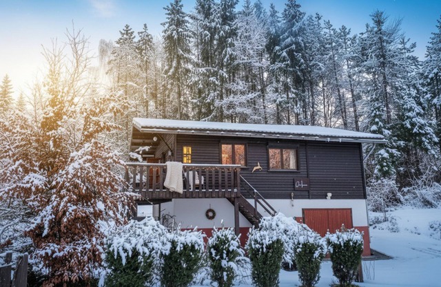 Cosy cabin full of charm and simplicity