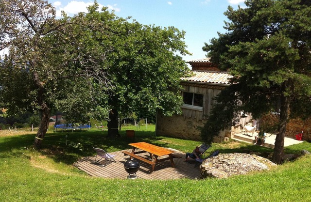 Cottage in Green Ardeche at the foot of the Natural Park PILAT for 5-10 pers