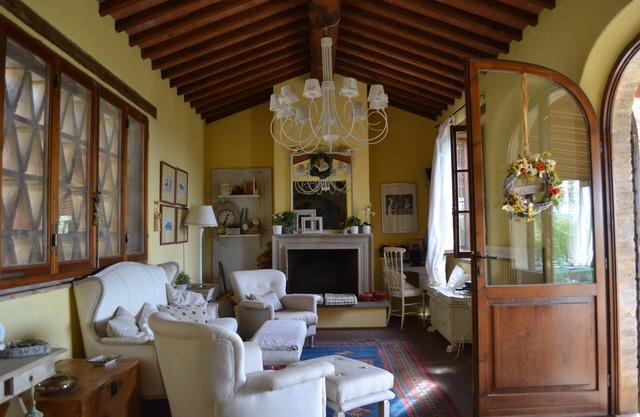 Cottage nel Chianti con Piscina. Vista Sulle Colline e sui Vigneti Toscani