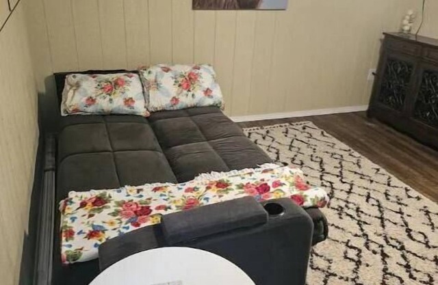 Cottage slps 4 with 2 beds, ice mach, washer/Dryer,kitchenette,hot tub, pets.