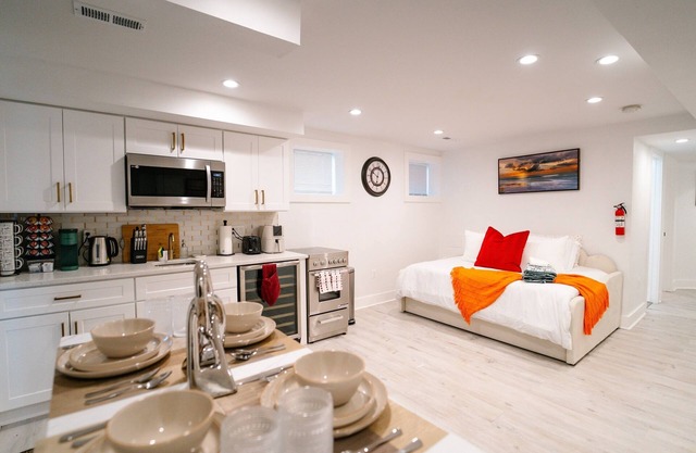 Cozy 1BR/1BA Retreat | Private Basement in DC