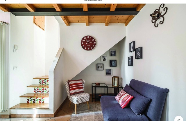 Cozy attic among the rooftops of the city