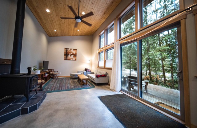 Cozy mountain retreat in the forest-close to Mt Baker Ski Area and pet friendly!