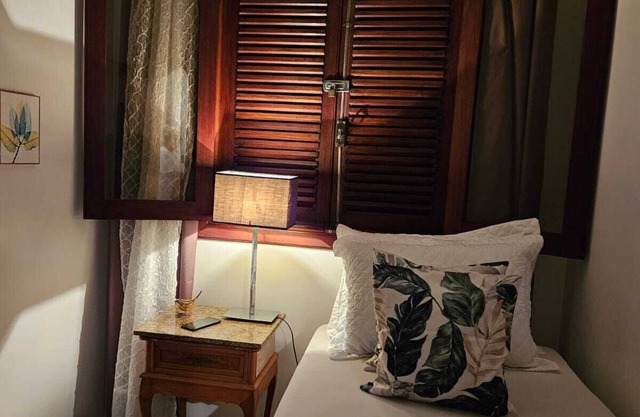 Cozy private suite with reading space, swimming pool and sauna.