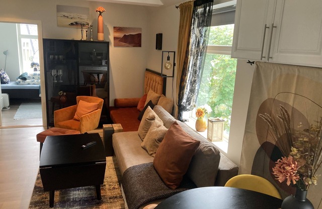 Cozy renovated apartment in historical house.