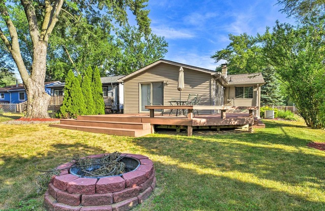 Cozy Southeast Michigan Home w/ Private Yard