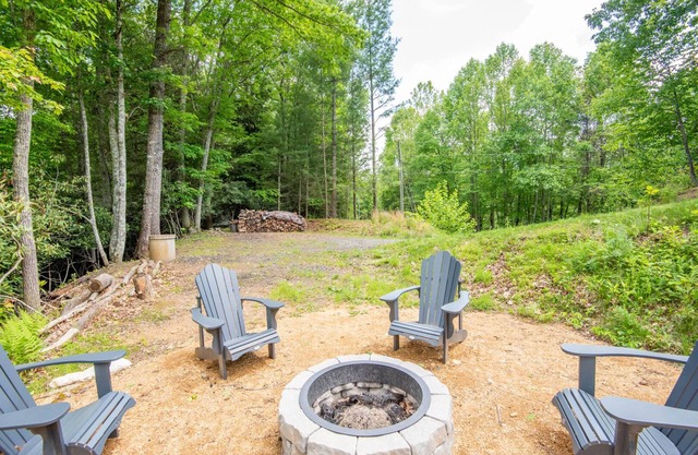 Crest Cabin - Blue Ridge Mountain Log Cabin - Views - Fireplace - River Access!