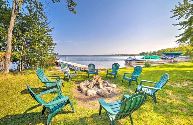 Crivitz Lakefront Escape w/Boat Dock & Slip!