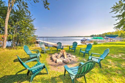 Crivitz Lakefront Escape with Boat Dock and Slip!