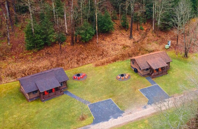 Custom Log Cabins #3 & #4 | Denton Hill State Park