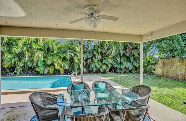 Delray Beach 3Bd Home |Pool, Game Room | 10 guests