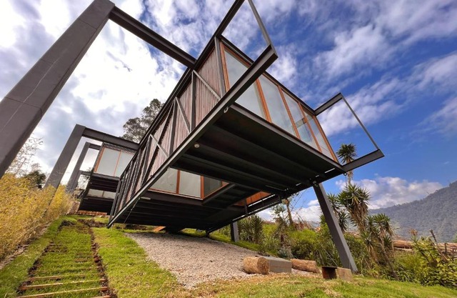 Deluxe volcán Primeras suites colgantes del mundo