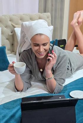 Design Apartment BUSINESS LUX 4 STAR "RIO" Completely Business LUX place in the City Center & FREE INCLUDED Industry optical WiFi & NETFLIX & Keyless code entry & FULL SMART APP & Kitchen & Washing machine & Wide terrace & SECURE 2 Parking place