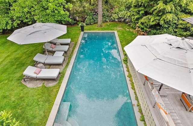 Designer's Oceanfront East Hampton Estate, State-of-the-Art Amenities,.