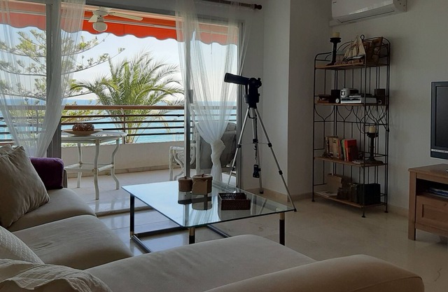 Direct views of the Mediterranean and swimming pool