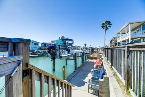 Dock and Bay Access Rockport Home on Canal