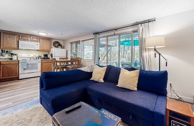 Dog Friendly condo w/spacious deck, near hiking trails and ski resorts