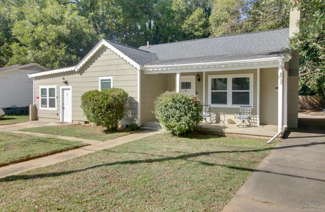Dog-Friendly Shelby Home with Private Yard and Hot Tub