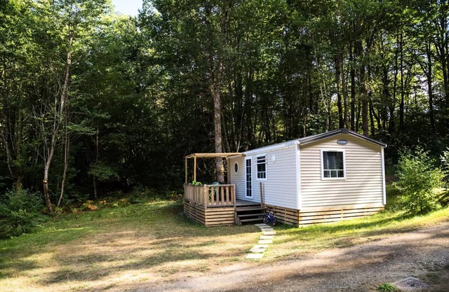 Domaine de Corneuil * - Mobile home Premium Verveine - 2 bedrooms + terrace 11.25 m2 6 people