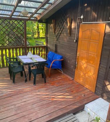 Domek w sadzie na Mazurach