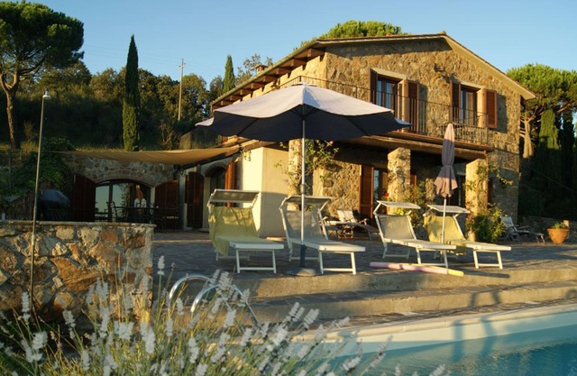 Dream Pool, near Siena sea views, 9 people, romantically & culinary close