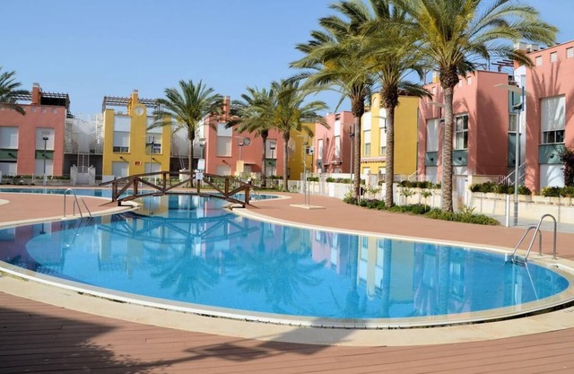 DUPLEX with JACUZZI facing the sea VERA PLAYA "Villa Borsalino"