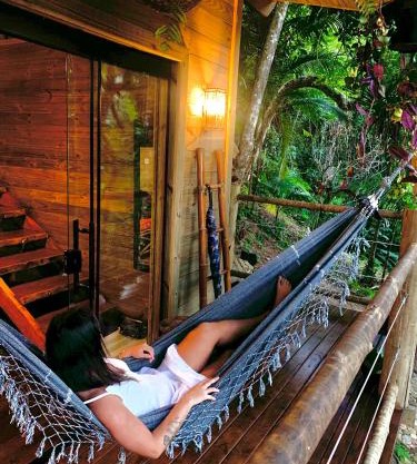 Eco Cabana a 150 metros da praia e centrinho