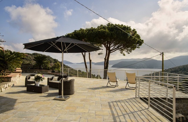ELBA ISLAND, PROCCHIO, MARCIANA, IL ROSETO, SEA VIEW VILLA