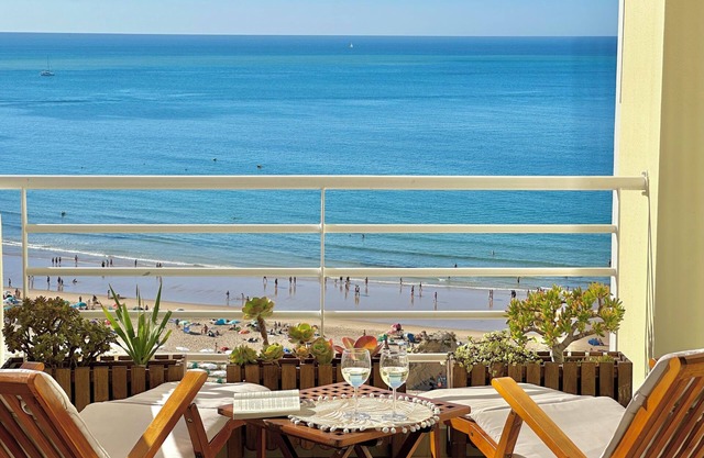 Elegant beachfront apartment Wi-Fi Airco