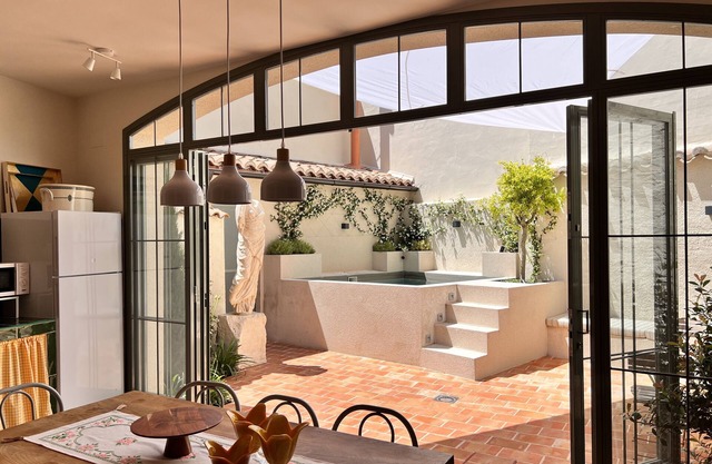 Elegant mansion with swimming pool in medieval village 144km from Madrid