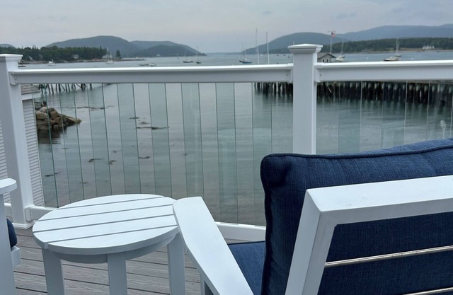 Elegant oceanfront home on Southwest Harbor minutes to trails and village center