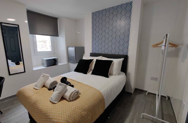 En-Suite Double Room, Microwave & Fridge, Smart TV