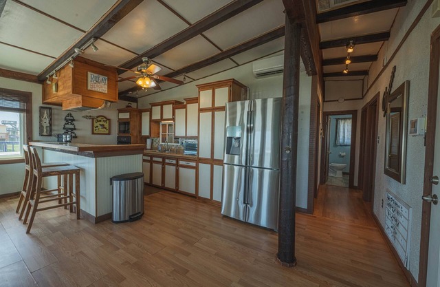Enjoy a beach front home w/literally 2 homes in 1-duplex converted to 1 house!