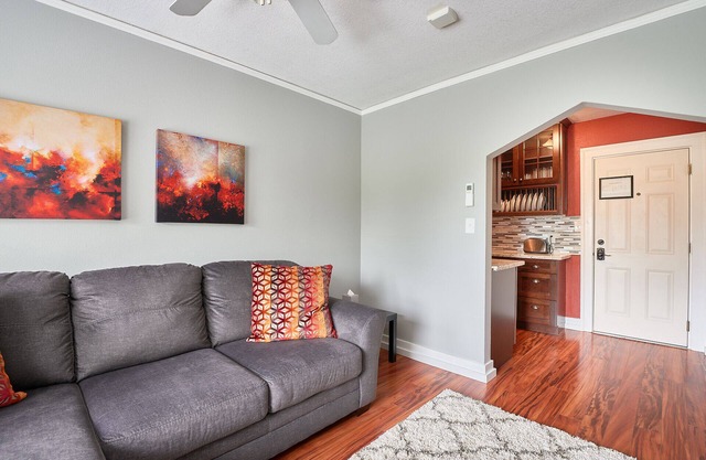 Enjoy the downtown vibe at the Yamhill Flats: Suite 3