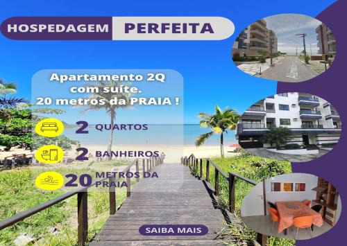 Enseada Azul 2Q suite Guarapari Peracanga Bacutia Apartamento