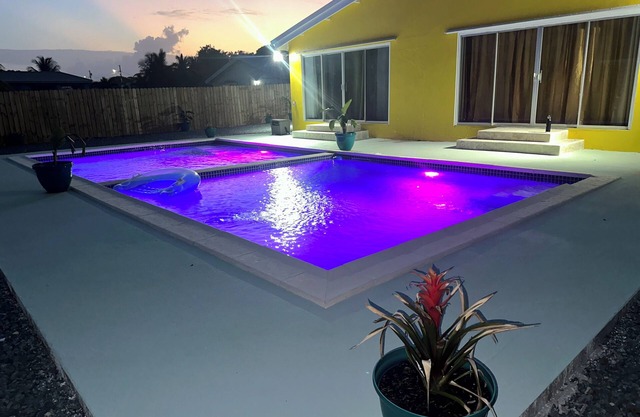 Escape to this modern home w/a pool!