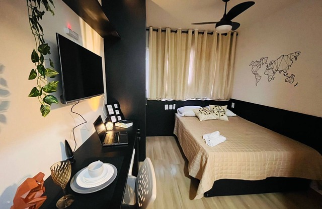 Executive Studio with Pool and Gym, in Salvador