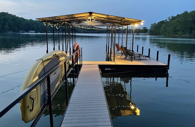 Expansive views on deep water with a private dock! 2 paddle boards & 2 kayaks