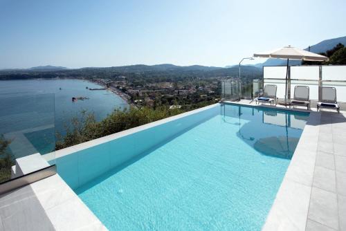 Exquisite Corfu Retreat 3 Bedrooms Villa Lucas Pyrgi Panoramic Sea Views & Private Pool Unforgettable Getaway