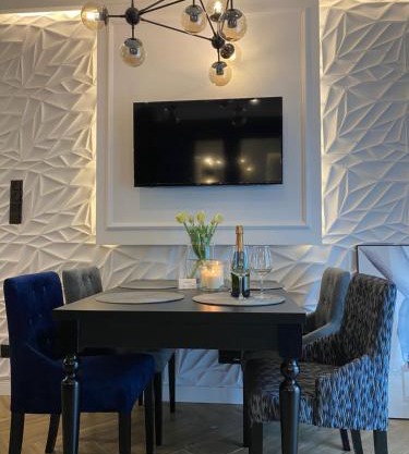 Family & Business Sauna Apartments No 6 Leśny nad Zalewem Cedzyna - 1 Bedroom with Private Sauna, Terrace, Parking, Catering Options