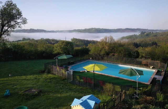 Family friendly gite with shared pool