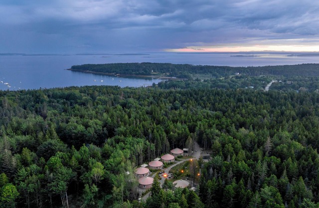 Family-Friendly Yurts with Onsite Games, Hiking & Wellness Amenities