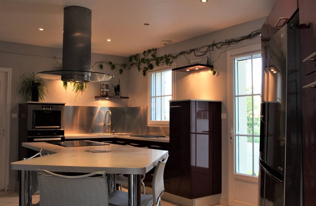 Family home with heated pool