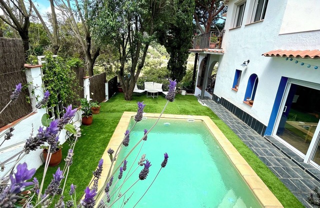 Family house with private saltwater pool in the Mountain near the beach.