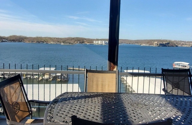 FANTASTIC MAIN CHANNEL VIEW from Renovated Waterfront 3BR/2BA Top Floor Condo
